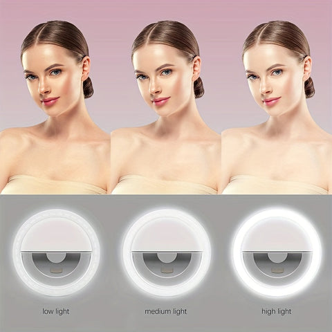 LED Selfie-Ringleuchte - Perfekt für Make-up und Fotografie