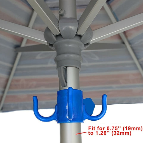 Verstellbarer Strandparasol-Haken – Praktisch für Handtücher, Taschen und Hüte bei deinen Outdoor-Abenteuern