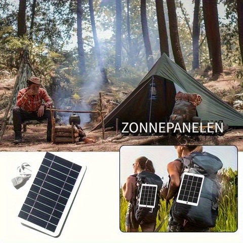 Tragbares Solarpanel mit USB – Immer und Überall Energie