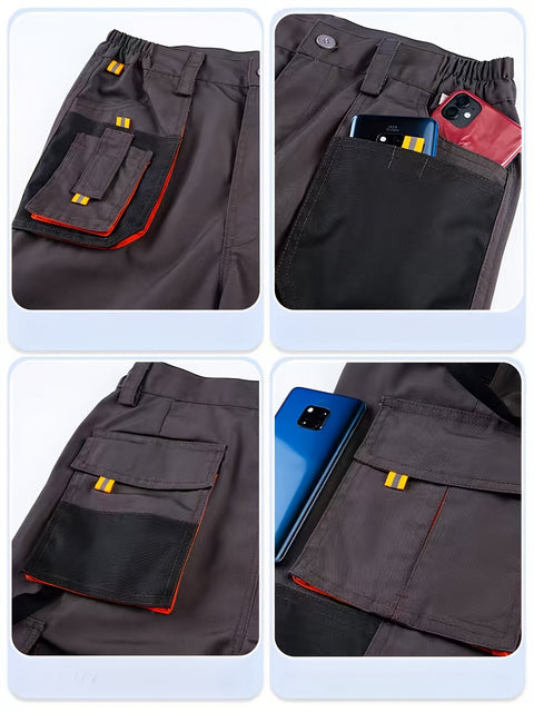 Hochwertige Arbeitsbroek – Verstärktes Design mit 3D-Taschen für Arbeit und Outdoor-Aktivitäten