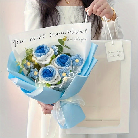 Handgefertigter Häkel-Blumenstrauß – Das perfekte Geschenk zum Muttertag
