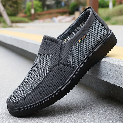 Atmungsaktive Mesh Herren Sneakers – Stilvoll und Komfortabel für Aktive Tage und Wanderungen