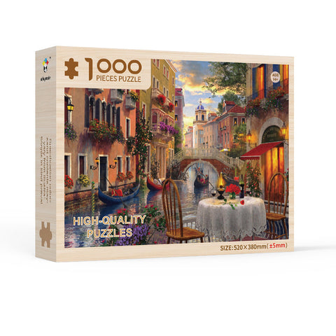 Weihnachts-Puzzle-Adventskalender – 1008 Teile, Täglicher Puzzle-Spaß