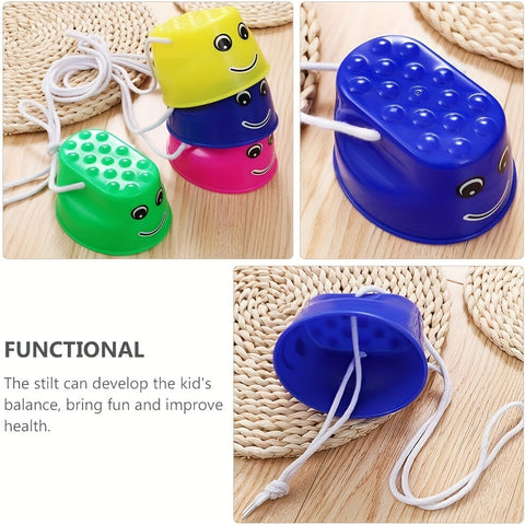 Bunte Stelzen für Kinder – Entwickle Balance und Koordination mit Stil