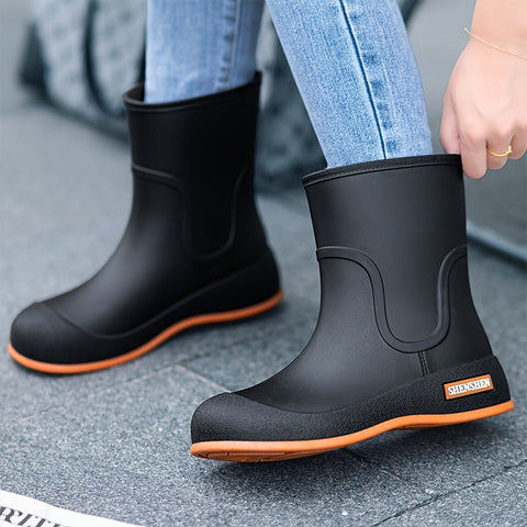 Modische Wasserdichte Gummistiefel für Damen – Perfekt für Gartenarbeit und Abenteuer im Freien