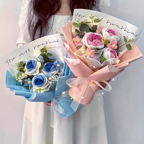 Handgefertigter Häkel-Blumenstrauß – Das perfekte Geschenk zum Muttertag