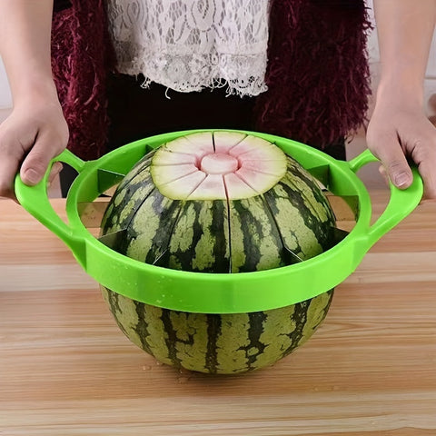 Wassermelonen-Schneider – Einfach und Sicher Früchte in Gleichmäßige Stücke Schneiden