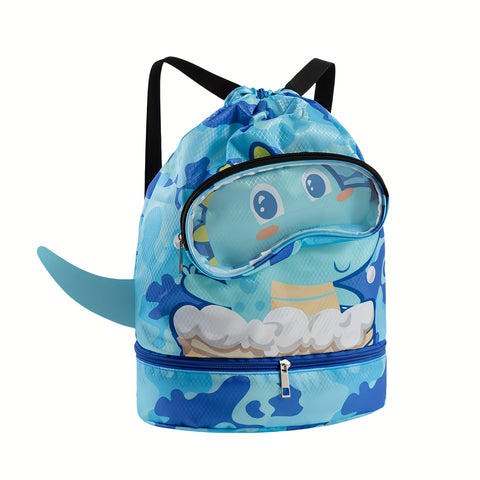 Ozean-Themen Schwimmbereich-Rucksack - Wasserdicht mit Nass/Trocken-Trennung