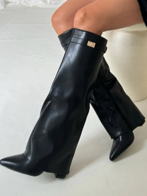 Luxe Wildleder Overknee Stiefel für Damen – Komfort und Klasse