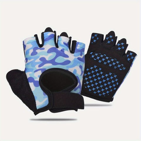 Halb Fingerhandschuhe für Radfahren und Outdoor-Aktivitäten – Atmungsaktives und Rutschfestes Design