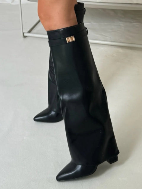 Luxe Wildleder Overknee Stiefel für Damen – Komfort und Klasse