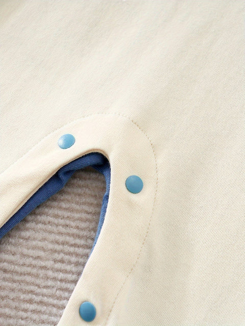 Süßer Elefanten-Overall für Babys – Perfekt für den Herbst und Winter