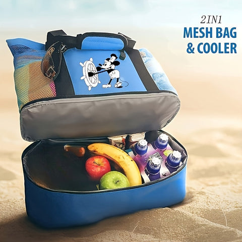 Mickey Mouse Strandtasche – Leicht und Praktisch mit Doppellage für Extra Schutz