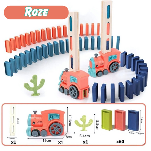 Automatische Dominoreihe - Spielspaß und Bildung