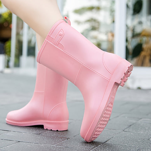 Lotte Damen Regenstiefel - Einfach und Wasserdicht für Outdoor-Abenteuer