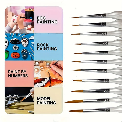 Präzisions-Detailpinsel – Ideal für präzise Malerei und detaillierte Kunstwerke
