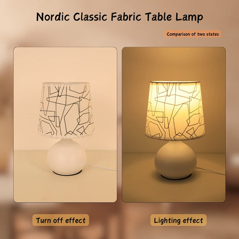 Geometrische Stil Tischlampe - Modern und Gemütlich