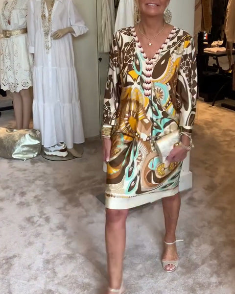 Vintage Vibe Kleid - Elegant und Bequem für Jeden Anlass