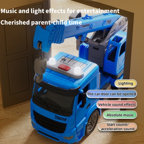 Kraftvoller Kranwagen - Spielvergnügen mit Sound und Licht