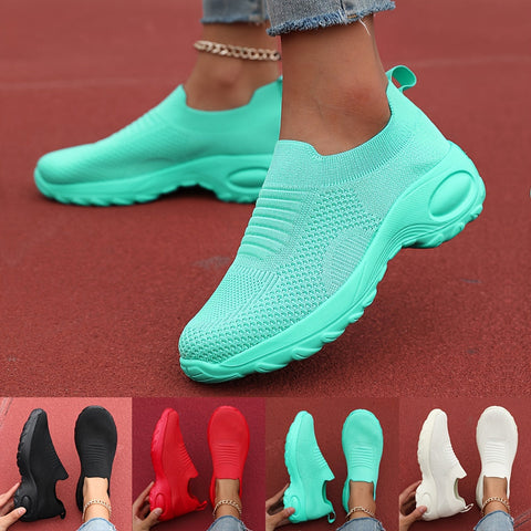 Moderne Slip-On Sneakers für Damen – Atmungsaktiv und Bequem für den Alltag