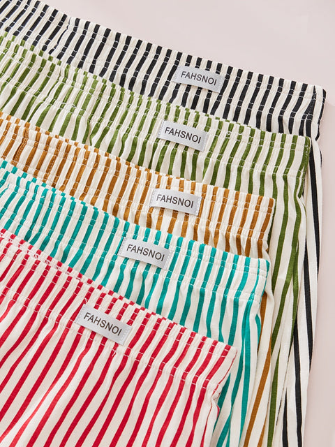 Gestreifte Boxershorts Set – Perfekt für Komfort und Stil
