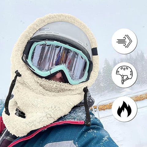ArcticShield 3-in-1 Wintermütze – Warm, Winddicht und Multifunktional