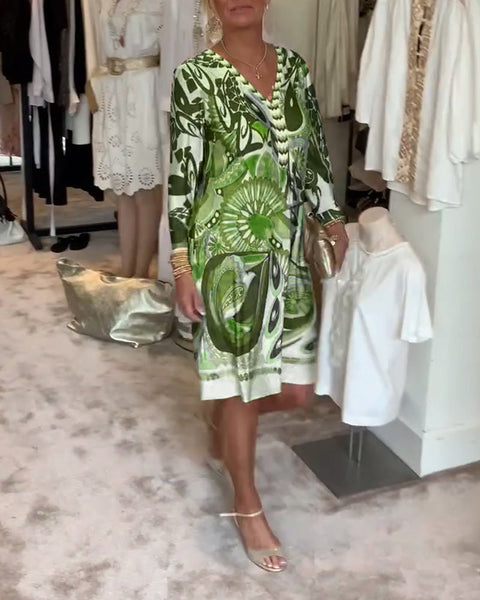 Vintage Vibe Kleid - Elegant und Bequem für Jeden Anlass