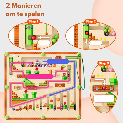 Farbenabenteuer Labyrinth – Magnetischer Spielspaß für Kinder