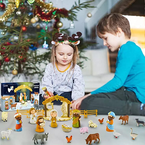 Kerst Nativity Adventskalender - Für ein magisches Weihnachts-Erlebnis