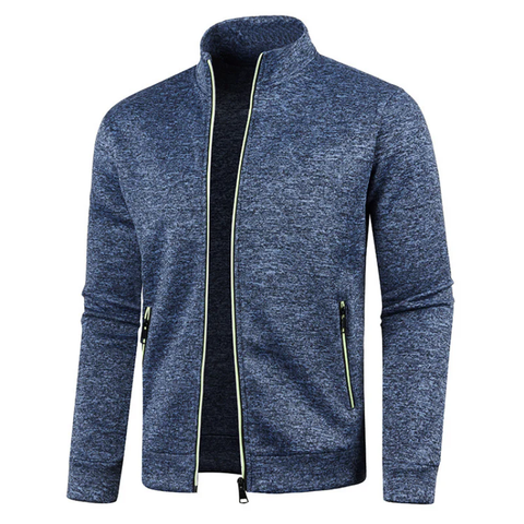 Herren Leichtgewicht Sportjacke – Atmungsaktiv mit Stehkragen