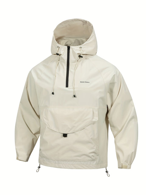 Winddichte Outdoor-Fahrradjacke mit Kapuze – Sportliche Jacke für Aktivitäten im Freien