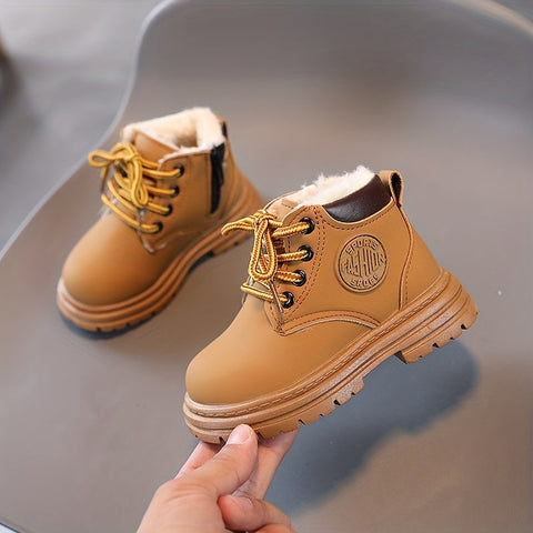 Trendige Fleece-Stiefel für Jungen - Warm und Wasserdicht