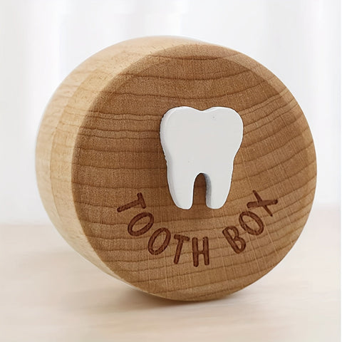Zahnfee Box für Kinder - Holz Zahnbox als Erinnerung und Souvenir