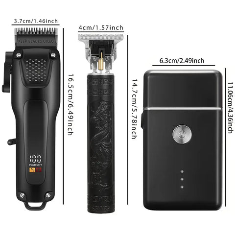 ProTrim Grooming Set – Kabellos und Professionell für Perfekte Stylings
