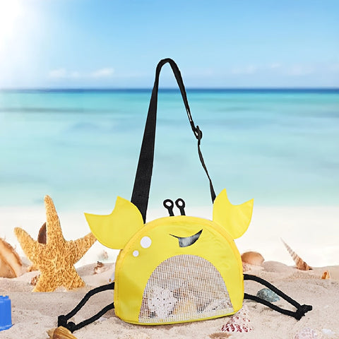 Lieber Krebs Schultertasche – Verspielte, Leichte Strandtasche für Kinder mit Verstellbarem Schultergurt