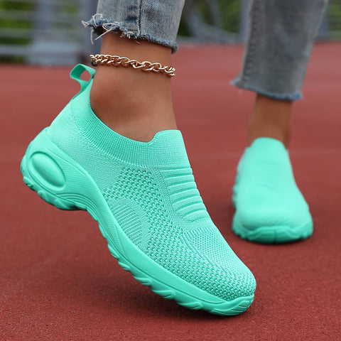 Moderne Slip-On Sneakers für Damen – Atmungsaktiv und Bequem für den Alltag