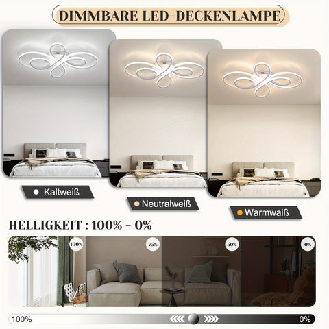 LED Deckenlampe 90W – Großer Durchmesser und Dimmbar