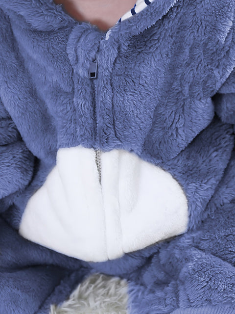 Bennie Bären Strampler für Babys - Warmer und Gemütlicher Jumpsuit für Draußen