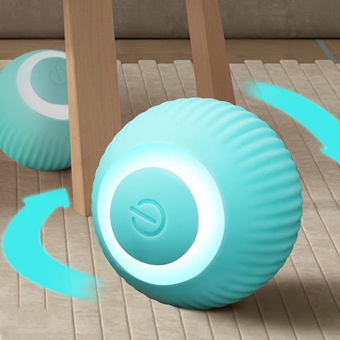 Intelligenter interaktiver Katzenball - Automatisches rollendes Spielzeug für interaktiven Spaß