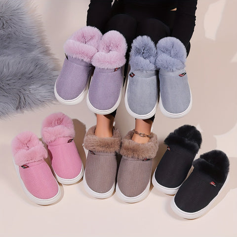 Liza Fluffy Hausschuhe - Wärme und Komfort für Damen