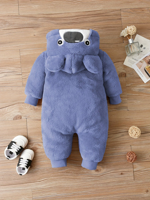 Bennie Bären Strampler für Babys - Warmer und Gemütlicher Jumpsuit für Draußen