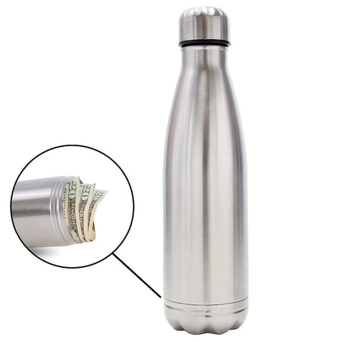 SafeHydrate Wasserflasche – Innovativ mit Versteckfach für Wertvolle Dinge