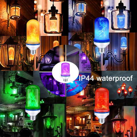FlameGlow LED Lichter - Magischer Flammeneffekt in Zwei