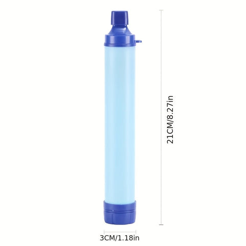 PureFlow Wasserfilter-Strohhalm - Kompakt und effizient für sauberes Trinkwasser
