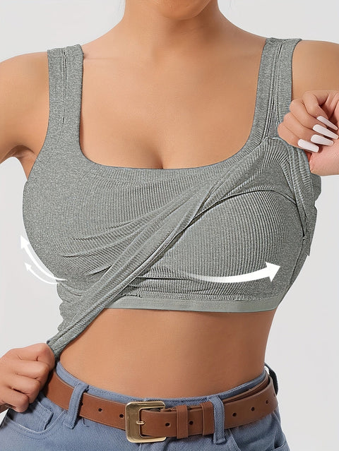 Slim Fit Sommer Top mit Verstellbarem Schnitt – Komfort und Stil in Einem