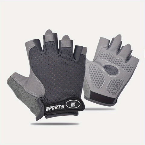 Halb Fingerhandschuhe für Radfahren und Outdoor-Aktivitäten – Atmungsaktives und Rutschfestes Design