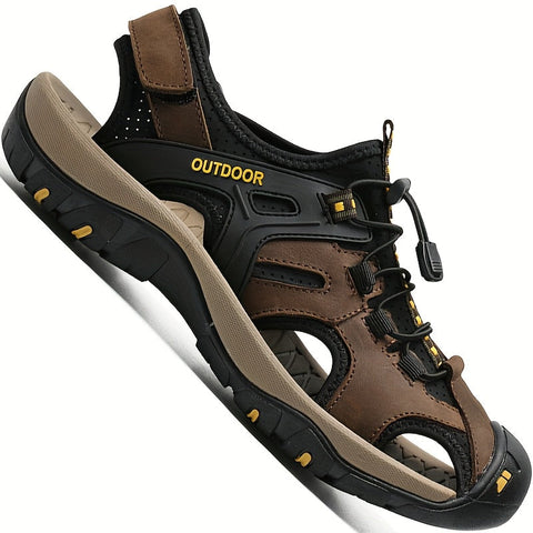 Herren Premium Leder Fischer Sandalen – Komfortabel & Langlebig