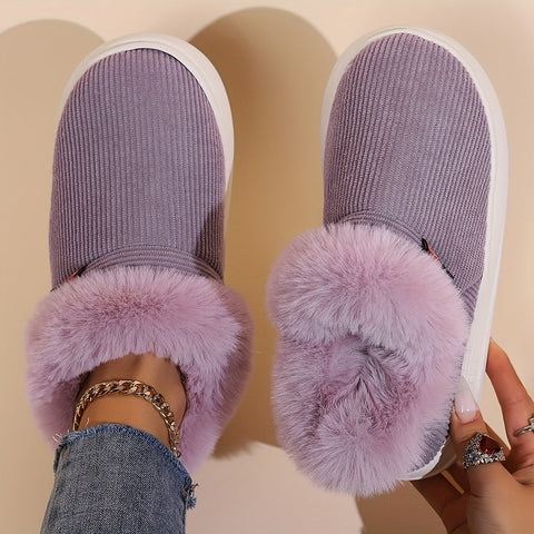 Liza Fluffy Hausschuhe - Wärme und Komfort für Damen