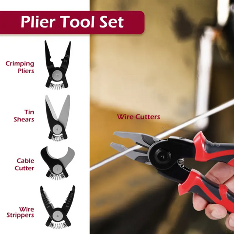 MultiGrip 5-in-1 Zangenset – Flexibles Werkzeug für jede harte Aufgabe
