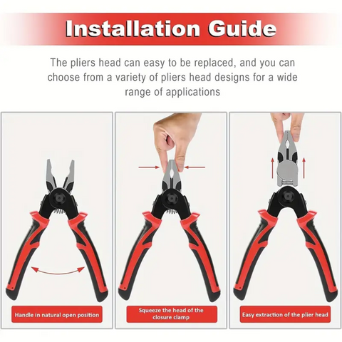 MultiGrip 5-in-1 Zangenset – Flexibles Werkzeug für jede harte Aufgabe